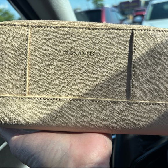 Tignanello Accessories - Tignanello Beige wallet